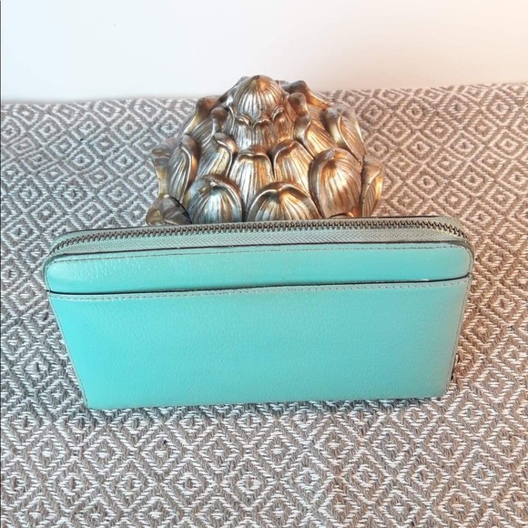 Kate Spade Neda Wellesley Green Leather  Wallet - Picture 5 of 10